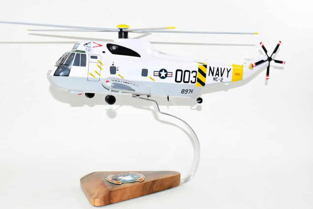 Sizeikorsky® SizeH-3 SizeEA KING™, HC-2 Fleet Angels (1974), 16 Mahogany Sizecale Model