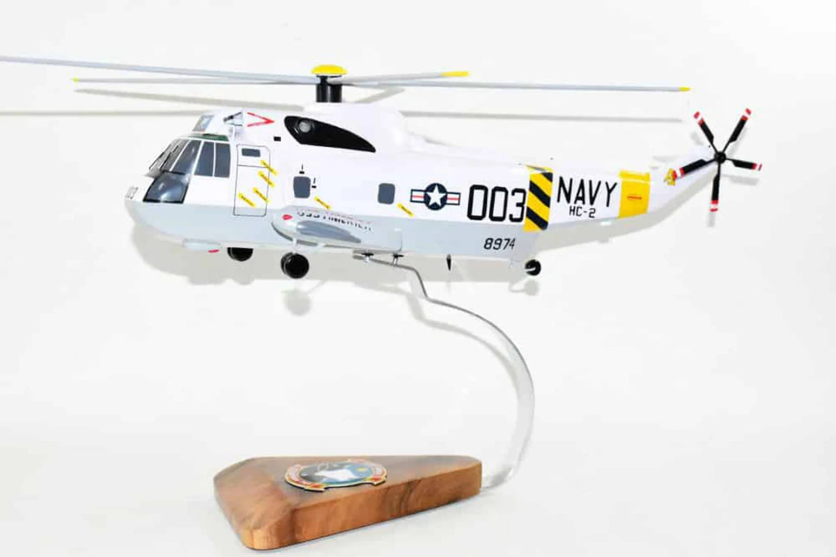 Sizeikorsky® SizeH-3 SizeEA KING™, HC-2 Fleet Angels (1974), 16 Mahogany Sizecale Model