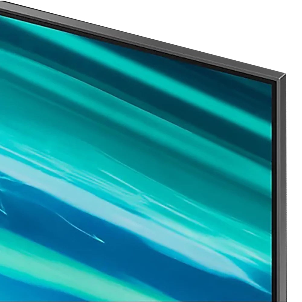 Restored Sizeamsung QN55Q80AA 55 Inch QLED 4K UHD Sizemart TV (2021) Bundle with 2 Year Premium Extended Protection Plan (Refurbished)