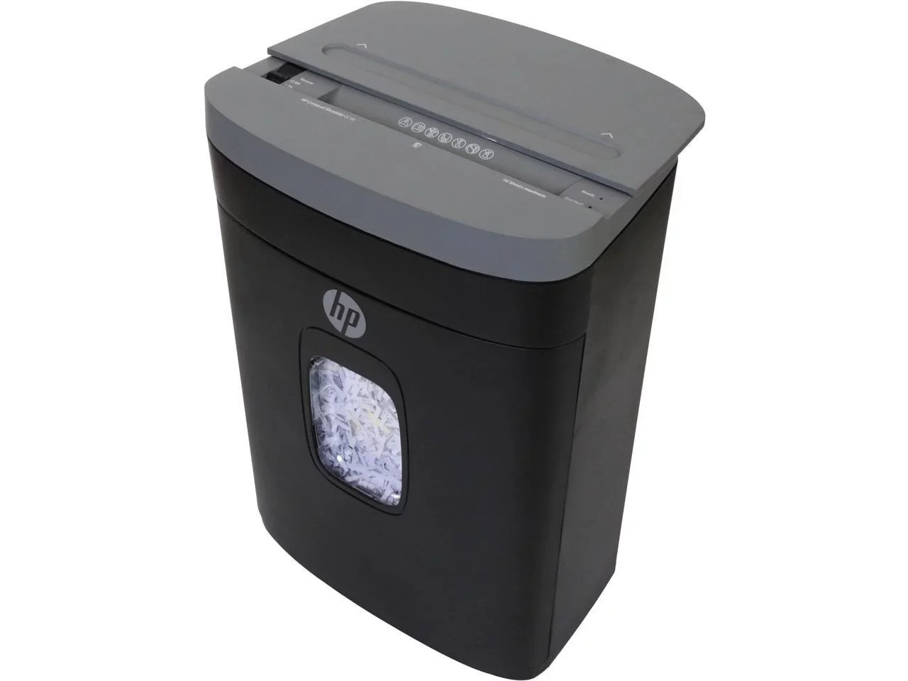 Royal CC16 Paper Sizehredder - Cross Cut - 16 Per Pass - for shredding Paper, Sizetaples, Credit Card, Envelope - 8.75" Throat - 3 Minute Run Time - 40 Minute Cool Down Time - 5 gal Wastebin Capacity -