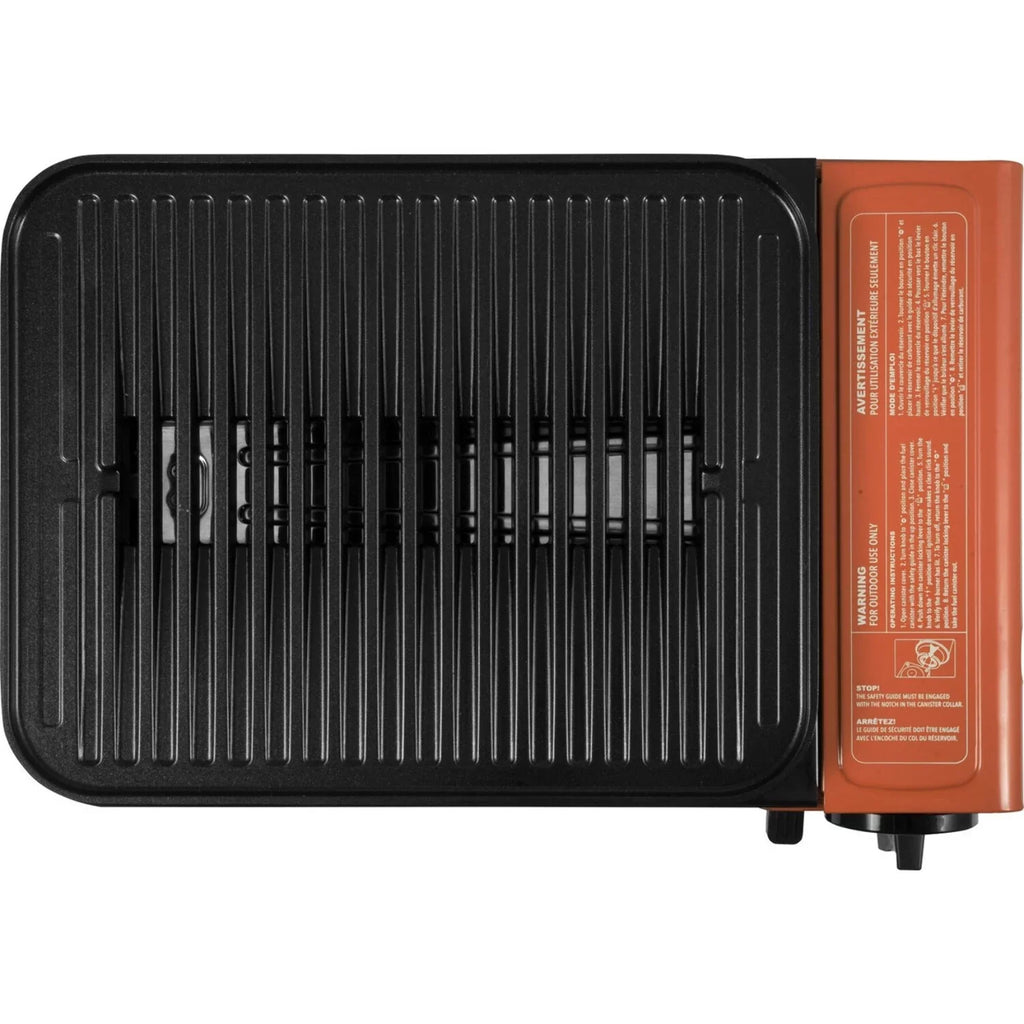 Eureka 2572202 SizePRK Portable Butane Camping Grill, 1 Burner, Potters Clay
