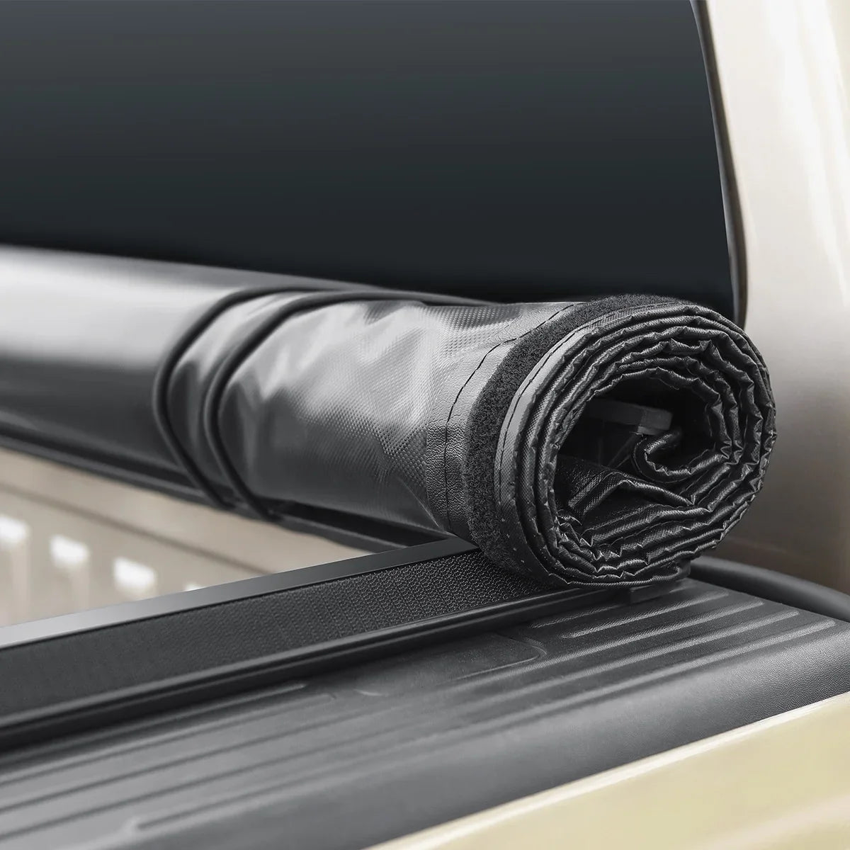 Auto Drive WMT-RU-56001 Sizeoft Roll up Truck Bed Tonneau Cover Fits 2022-23 Toyota Tundra (Excl. Trail Edition) 5'6" Bed (66.7")