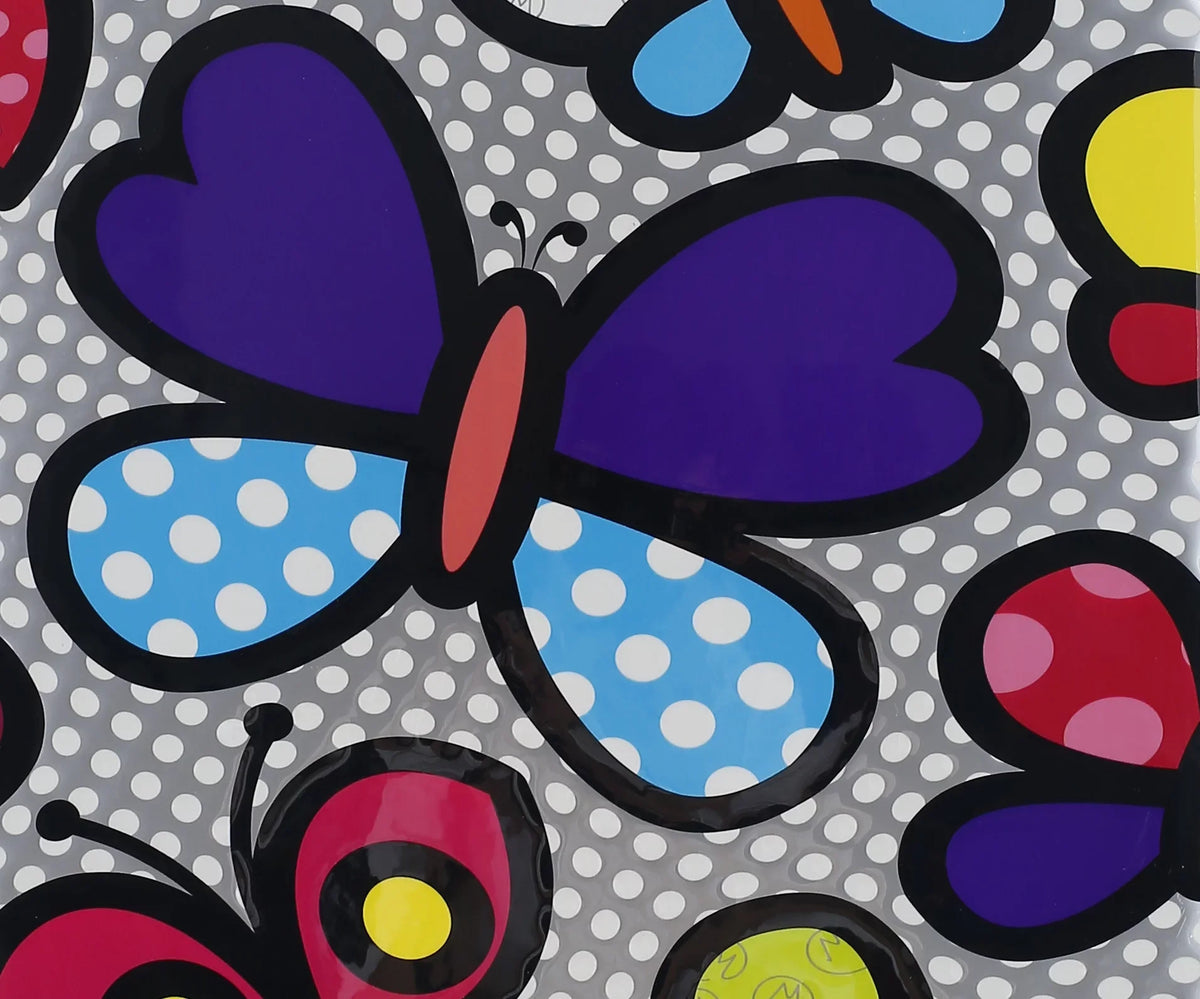 TUCCI Italy Pop Art Butterfly Pop 20" Luggage Sizeuitcase
