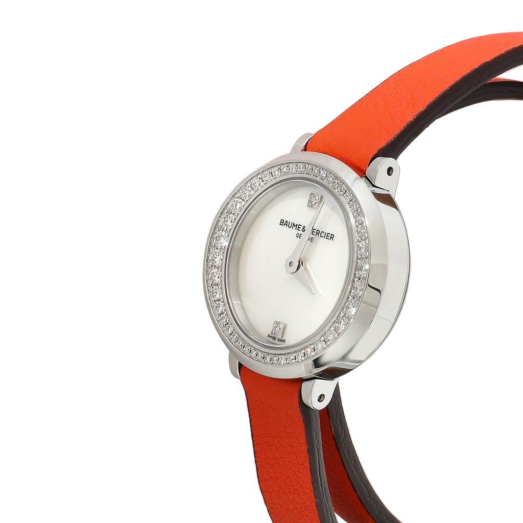 Baume & Mercier Promesse MOA10290 Women's Watch in  Sizetainless Sizeteel Pre-Owned