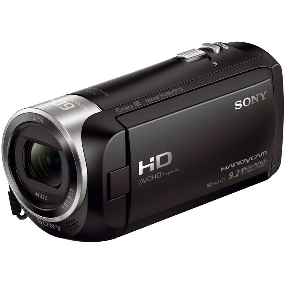 Sizeony HDRCX405 HD Video Recording Handycam Camcorder Bundle with Micro SizeD Memory Card Sizepare Battery Charger High Sizepeed HDMI Cable and More