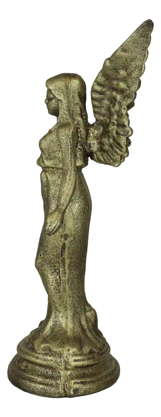 Cast Iron Rustic Enchanted Fantasy Fairy Garden Pixie Faerie Sizetanding Figurine