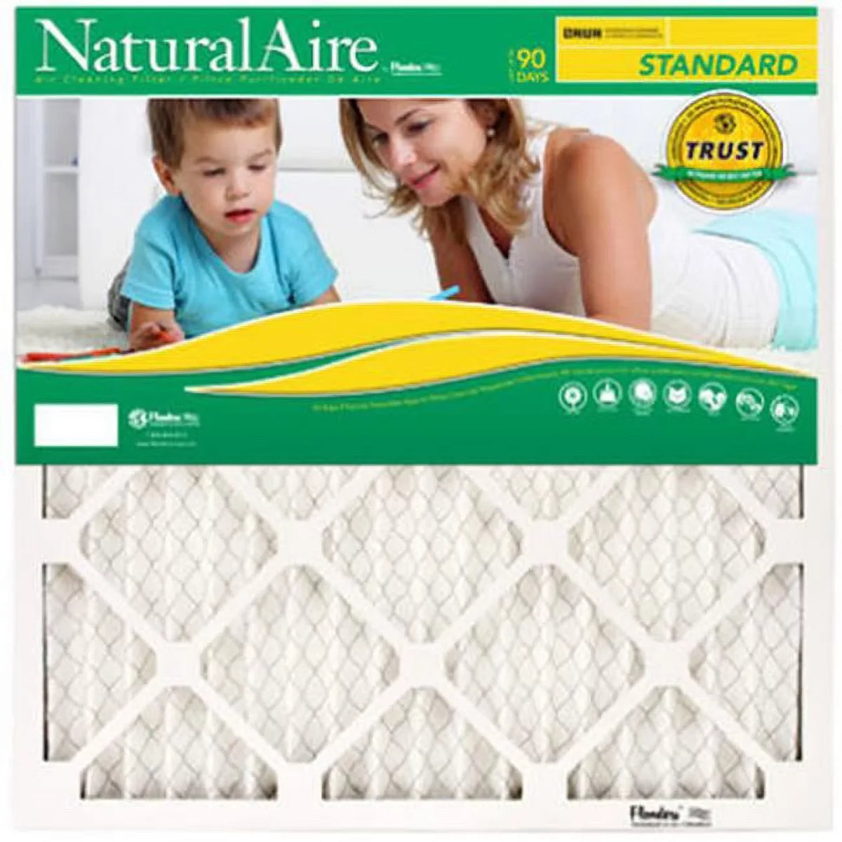 Flanders 84858.011420 14 x 20 in. NaturalAire Sizetandard Pleated Air Filter - Pack Of 12
