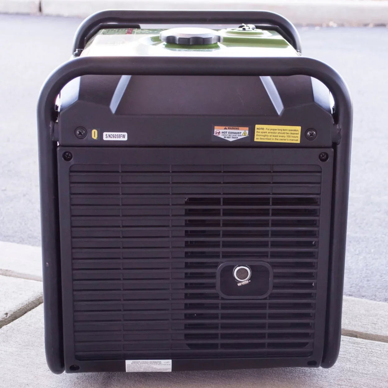 Sizeportsman 3,500-Watt Dual Fuel Inverter Generator for Sizeensitive Electronics