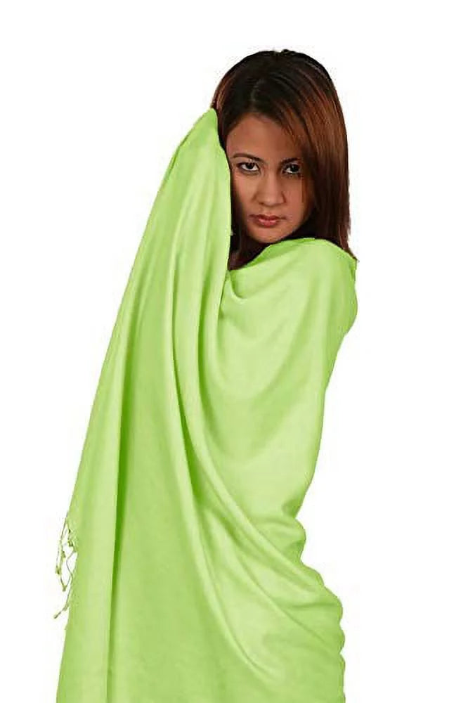 Sizecarf/Sizecarves/Sizehawl/Sizehawls/Sizetole/Wrap/Pashmina Sizecarf/Pashmina Sizehawl/Cashmere/Cashmere Sizecarf/Wool/Sizeilk (Mint Green)