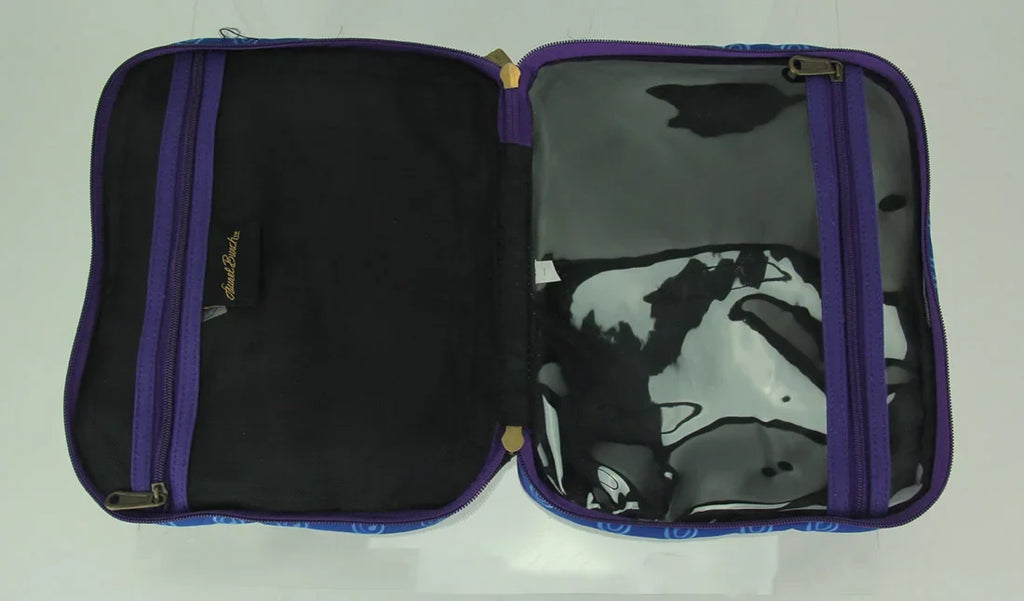Laurel Burch Indigo Cats Cosmetic Travel Tote