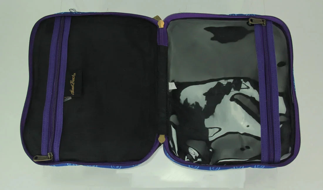 Laurel Burch Indigo Cats Cosmetic Travel Tote