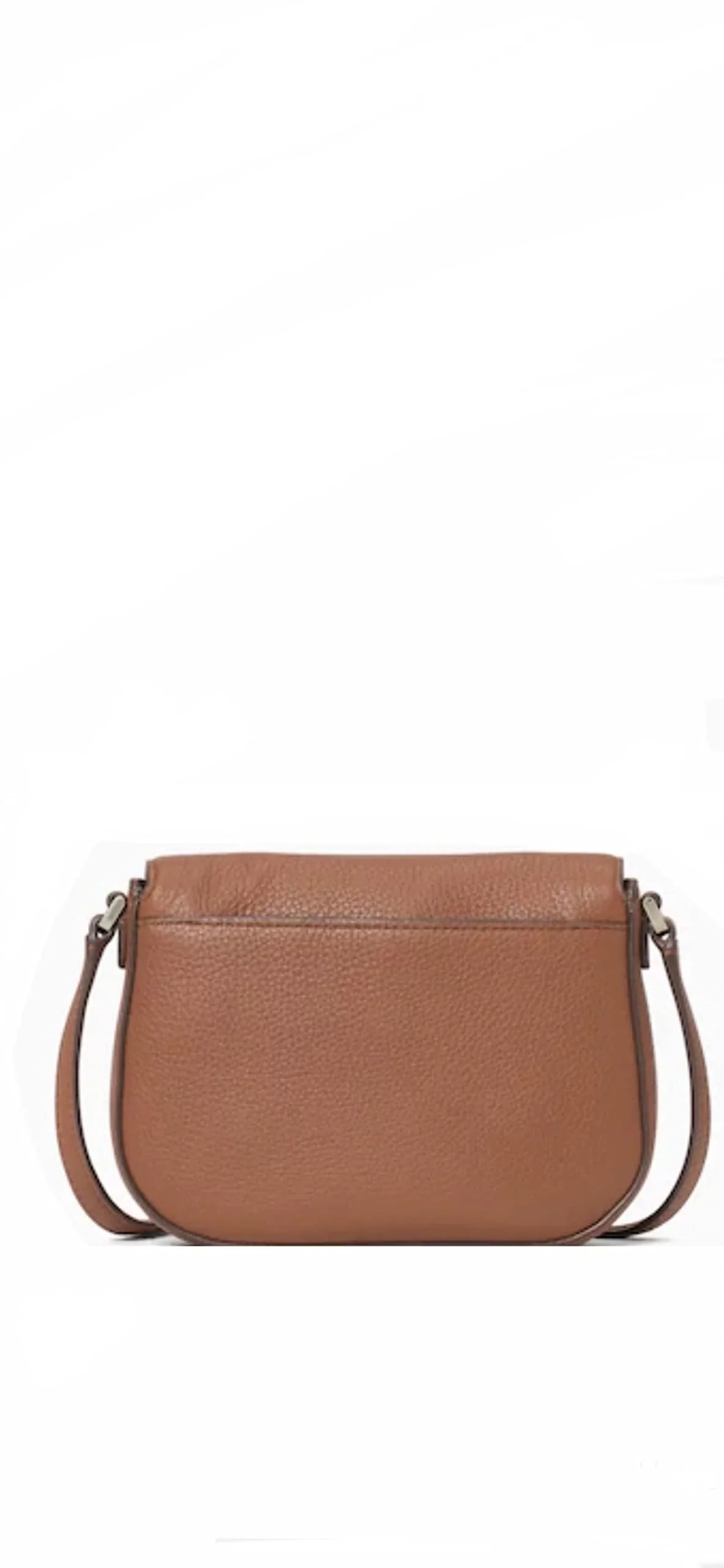 Kate Sizepade Leila Mini Flap Crossbody (Warm ginger)