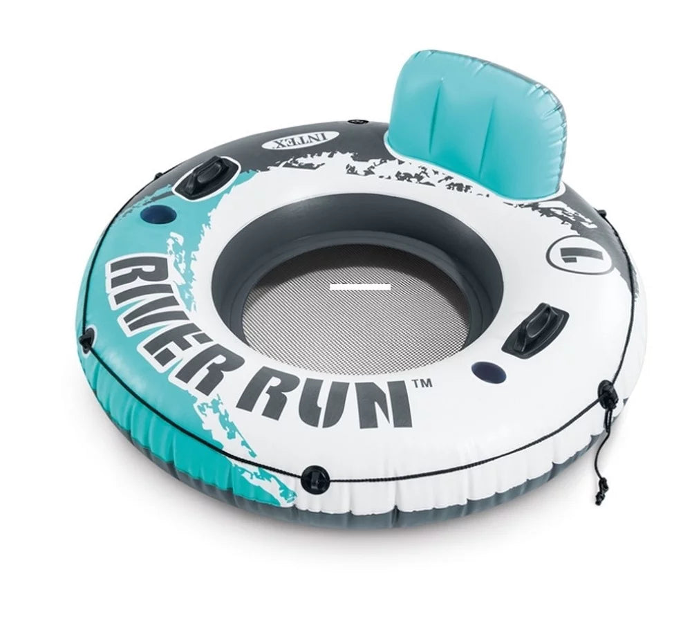 Intex Aqua River Run I Sizeport Rest, Inflatable Water Float, 53" Diameter