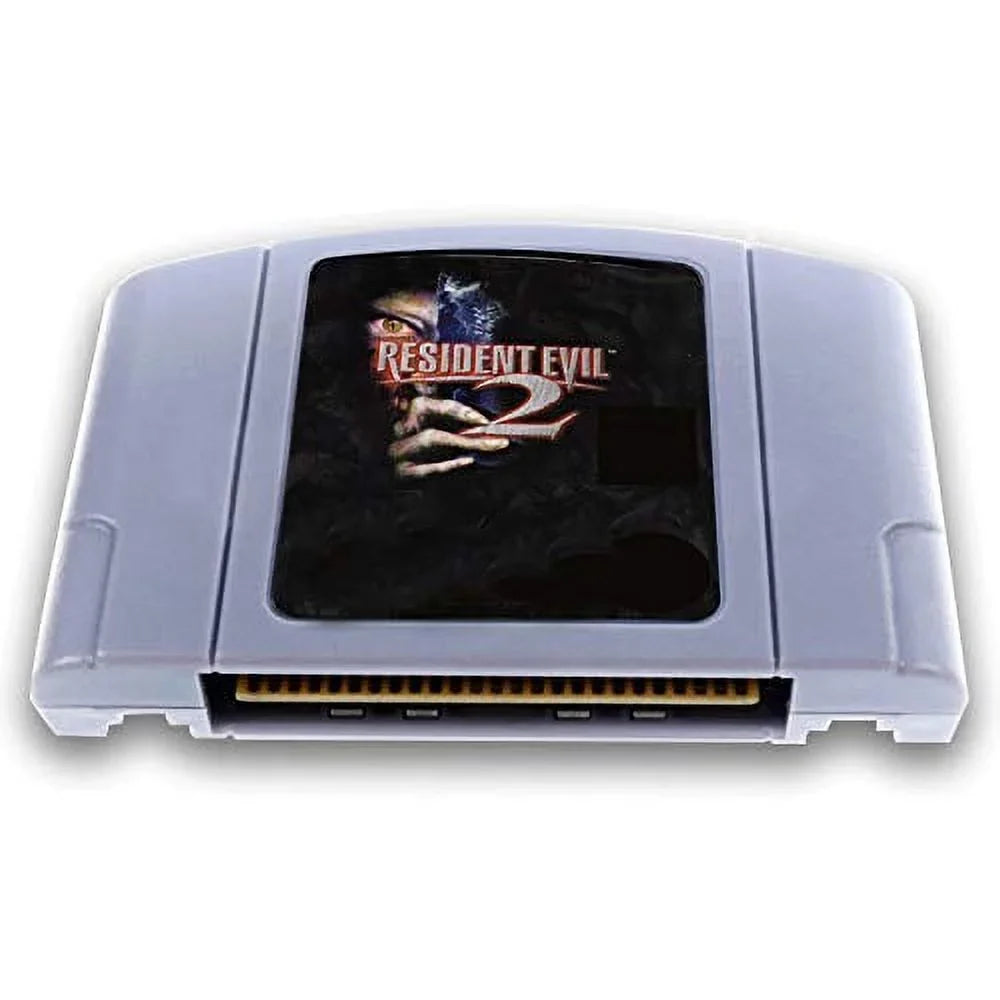 BrotheWiz Nintendo N64 Game Resident Evil 2 English Language for 64 bit USizeA Version Video Game Cartridge Console
