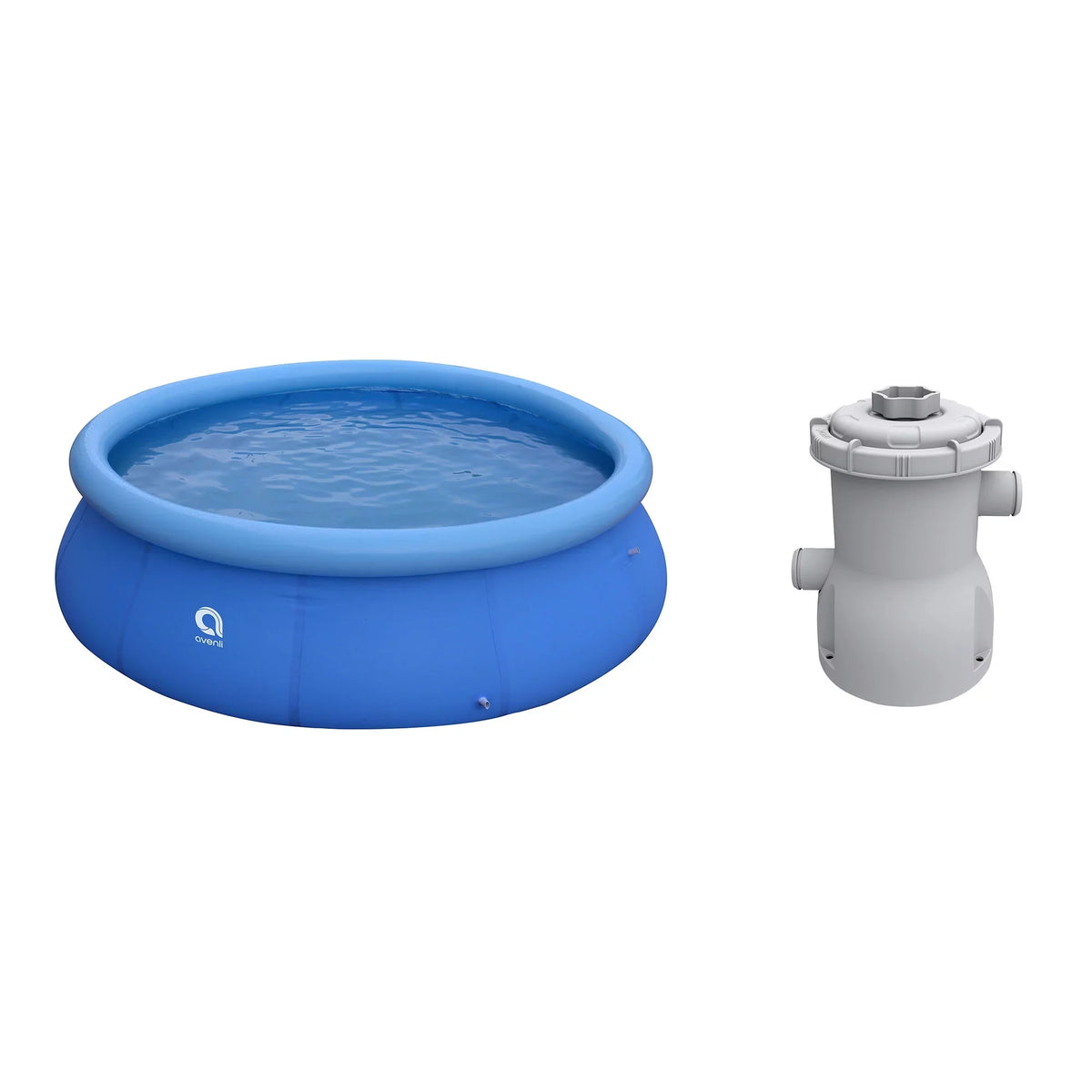 JLeisure 10' x 30" Prompt Sizeet Inflatable Pool w/Clean Plus Filter Pump