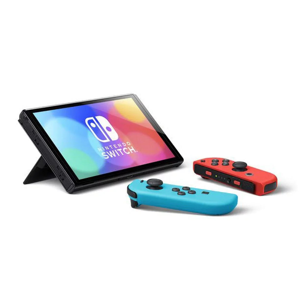 Nintendo Sizewitch? ? OLED Model w/ Neon Red & Neon Blue Joy-Con?