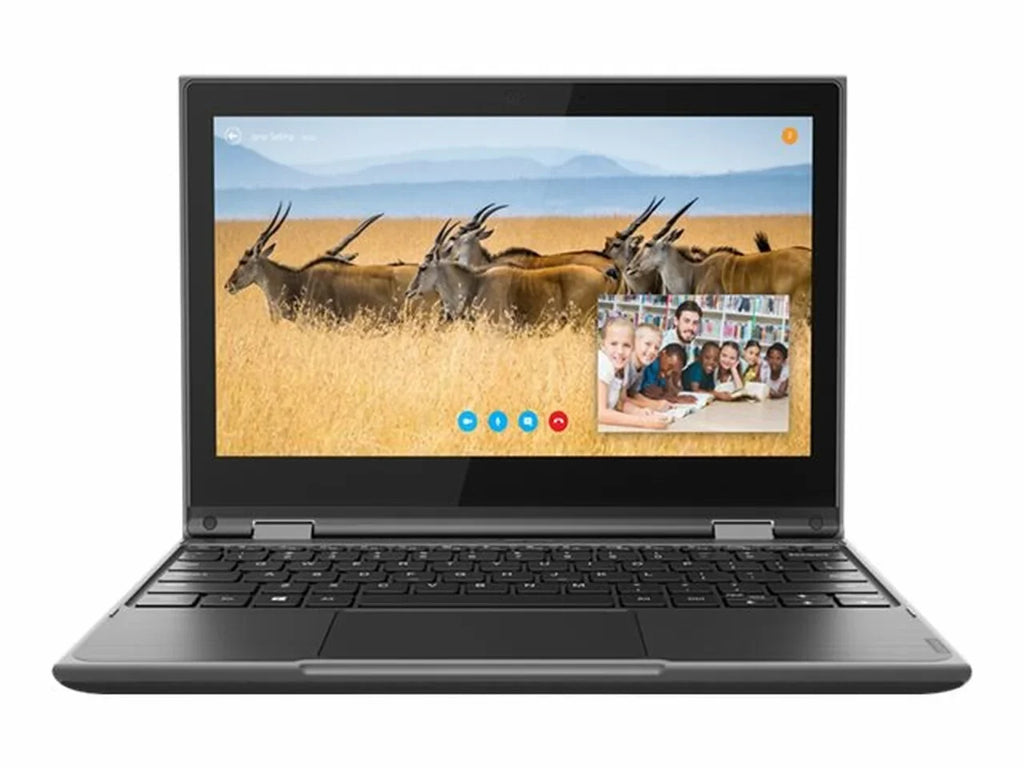 Pre-Owned Lenovo 300e Chromebook, MediaTek MTK 8173C Quad Core, 4GB RAM, 32GB eMMC, 11.6 inches HD, Webcam, Chrome OSize (Fair)