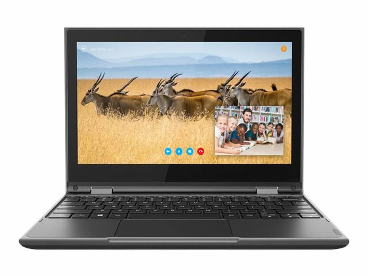 Pre-Owned Lenovo 300e Chromebook, MediaTek MTK 8173C Quad Core, 4GB RAM, 32GB eMMC, 11.6 inches HD, Webcam, Chrome OSize (Fair)