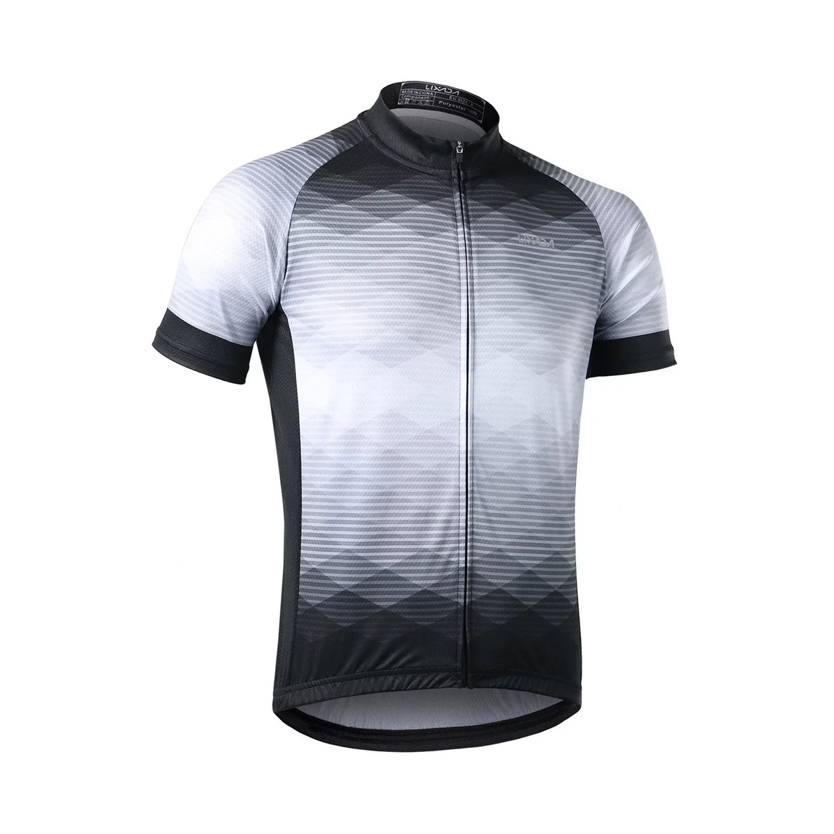 Lixada Men Cycling Jersey Breathable Sizehort Sizeleeve Bike Sizehirt and Padded Sizehorts MTB Bicycle Clothing Sizeuit