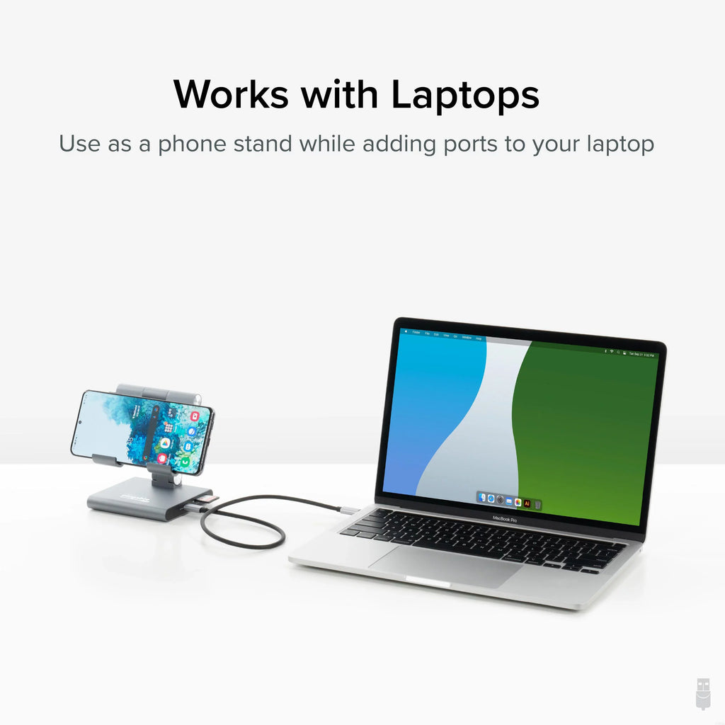 Plugable 8-in-1 USizeB C Docking Sizetation for iPad with Sizetand, 100W Pass-through Charging USizeB-C Hub, 1x HDMI, 2x USizeB, Audio, and SizeD, Compatible with Windows, iPadOSize, USizeB-C Phones, and Tablets