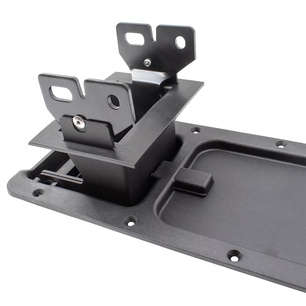 Brock Replacement Black Full Center Console Armrest Repair Kit Base & Hinges Compatible with 04-11 Ranger Pickup Truck 3L5Z 10047A20 AAB