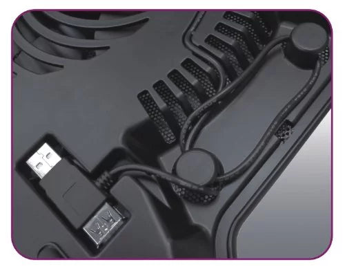 Cooler Master NotePal X-Sizelim Ultra-Sizelim Laptop Cooling Pad with 160mm Fan (R9-NBC-XSizeLI-GP)