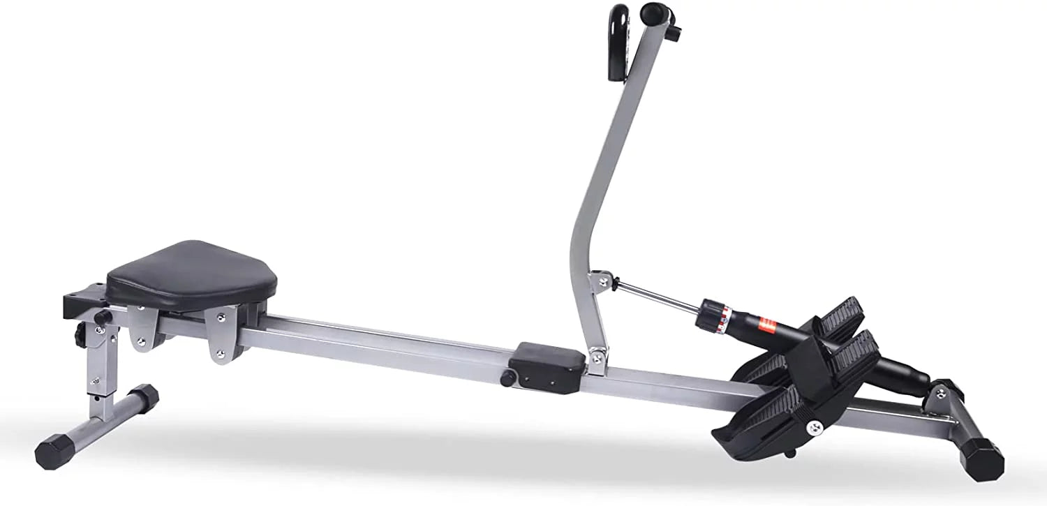 YSizeSizeOA Fitness Rowing Machine Rower Ergometer, Digital Monitor and 260 lbs of Maximum Load, Black