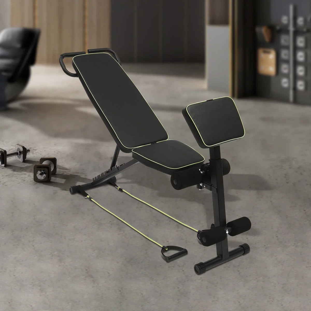 Adjustable Weight Bench Incline Decline Foldable Workout Gym Equipment Home Training Bench