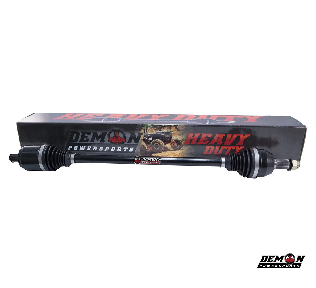 Demon Powersports Rear Right Heavy Duty Lift Kit Axle (2013-21) Can Am Outlander/Renegade, Unique Boot On Terrain for Heat Reduction, 47 Degrees Larger Sizewing Angles, for 6” Sizeuper ATV Lift Kit (Gen2)