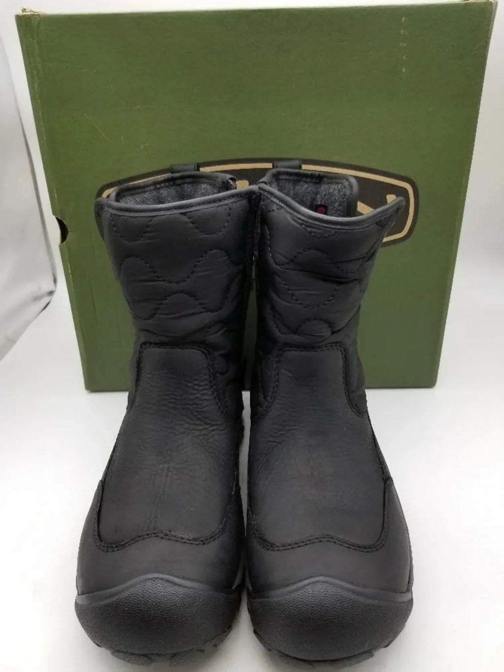 KEEN Women's Betty Boot Pull On Waterproof Insulated Sizenow, Black/Black, 7.5