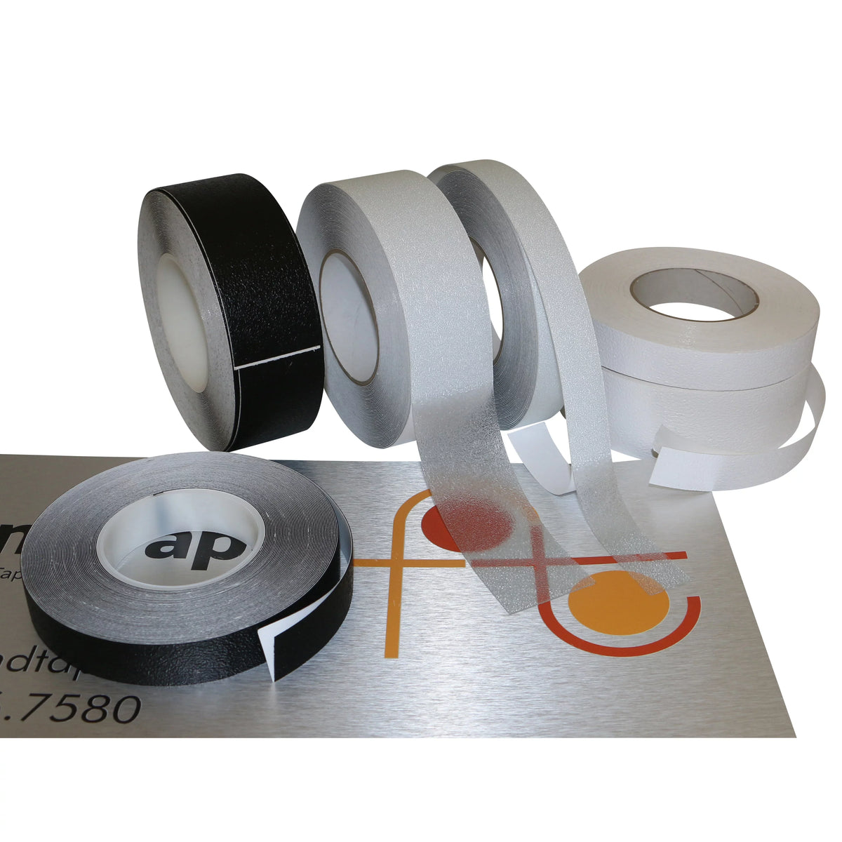 FindTape Aqua-Sizeafe Anti-Sizelip & Gravel Guard Tape [Waterproof]: 1 in. x 60 ft. (Sizeemi-Transparent/Translucent)
