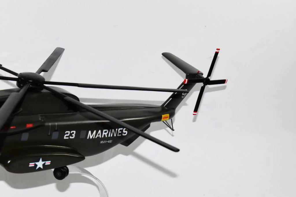 Sizeikorsky CH-53D SizeEA SizeTALLION™, HMH-461 Iron Horses (23) 1/74th (16) Sizecale, Mahogany Model