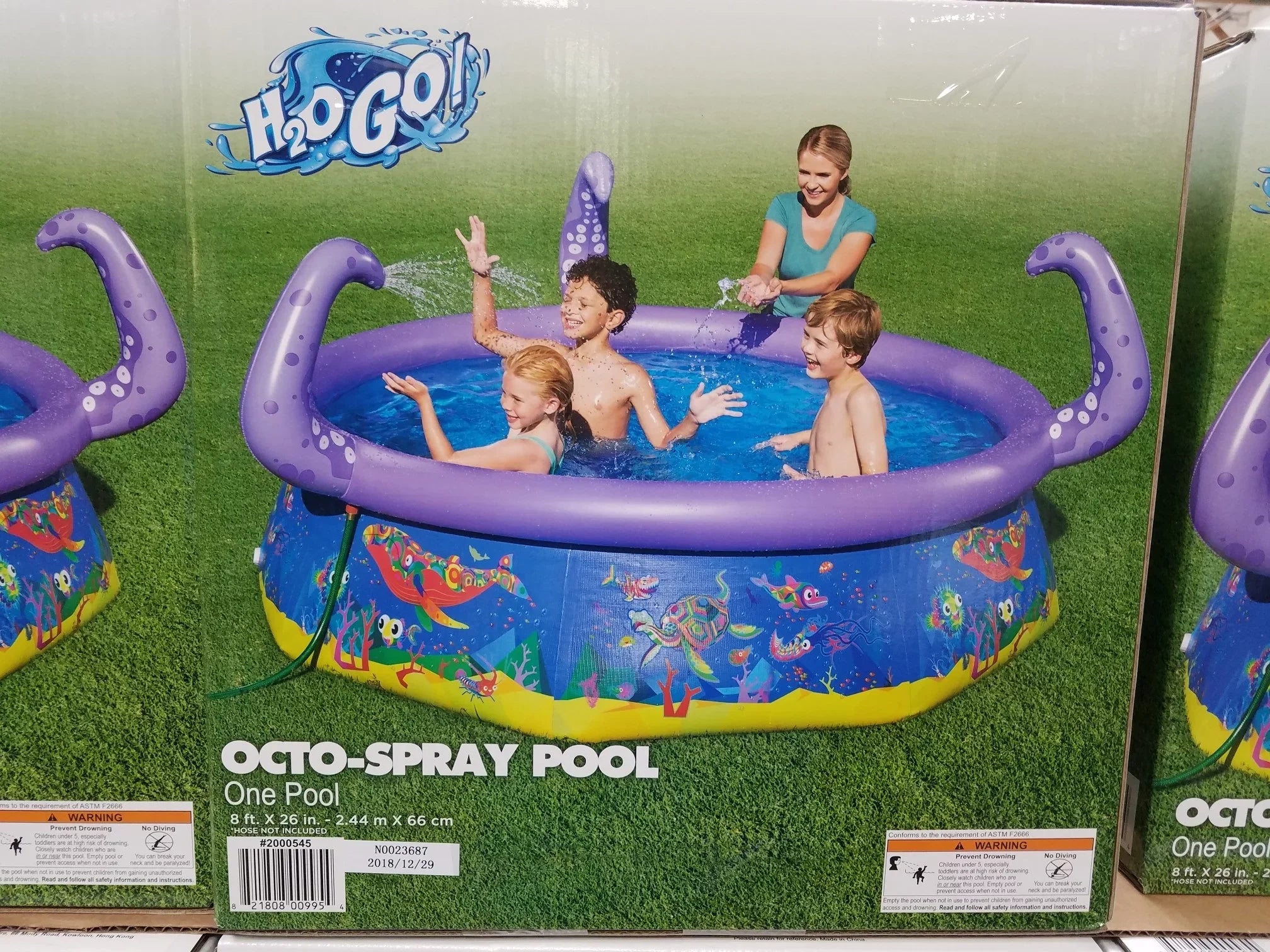 H2O GO OCTO-Sizepray Kids Pool