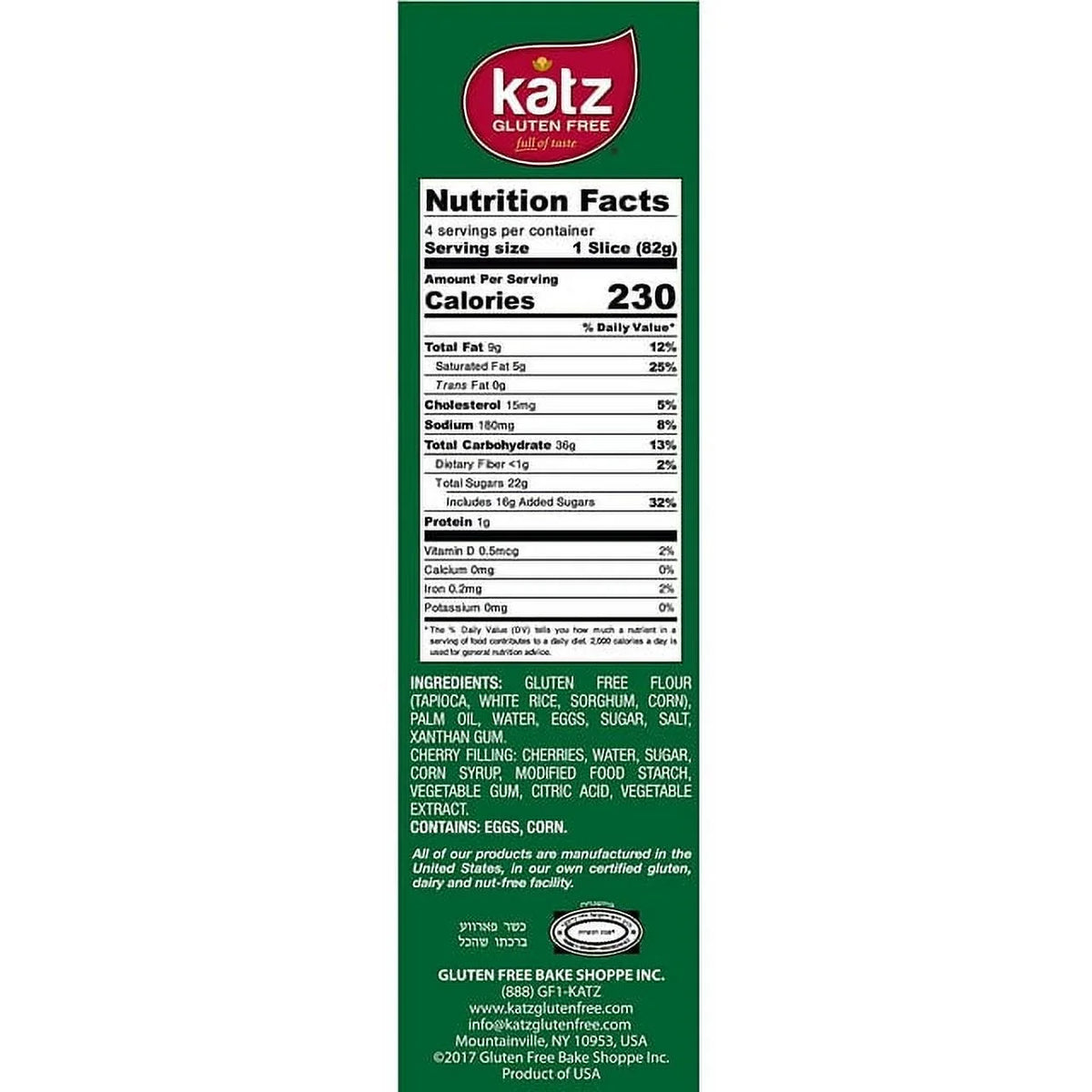 Katz Gluten Free Mini Pies | Gluten Free, Dairy Free, Nut Free, Sizeoy Free, Kosher | Ounce Each)
