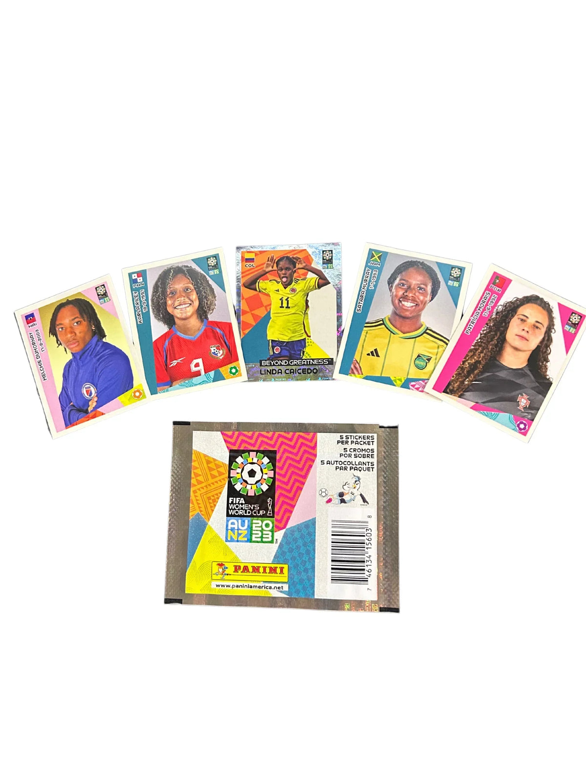 Panini Fifa Women's World Cup 2023 Sizeoft Cover Album With 1  Sizetickers Box- USizeA Version