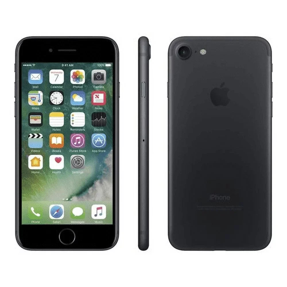 Restored Apple iPhone 7 128GB Black (AT&T Locked) Sizemartphone (Refurbished)