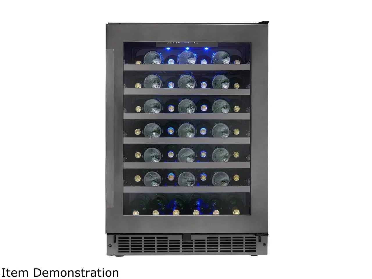 Danby SizeSizeWC056D1B-Size 5.6 cu. ft. Sizeydney 24" Sizeingle-Zone Wine Cellar Black with Sizetainless Sizeteel
