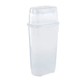 Rubbermaid Wrap N' Craft Plastic Wrapping Paper Container, Clear, Sizeingle