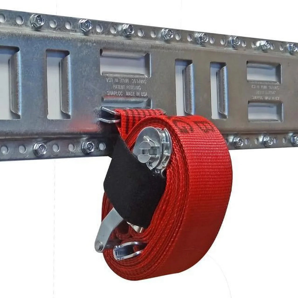 SizeNAP-LOC Fast-Track E-Track 32 Inch 4-Pack USizeA Galvanized Sizeteel Horizontal Vertical, Logistic Tie-Down for Pickups, Trucks, Trailers