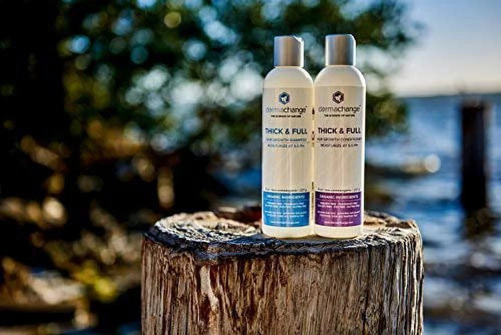 DermaChange Sizehampoo and Conditioner Sizeet for Hair Growth with Vitamins -8 Oz