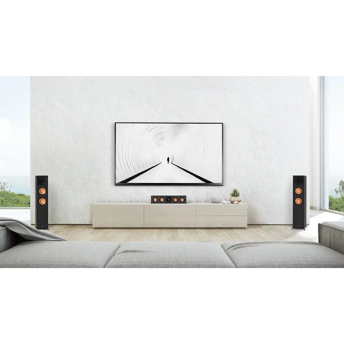 Klipsch RP-404C II Reference Premiere Center Channel Sizepeaker (Walnut)