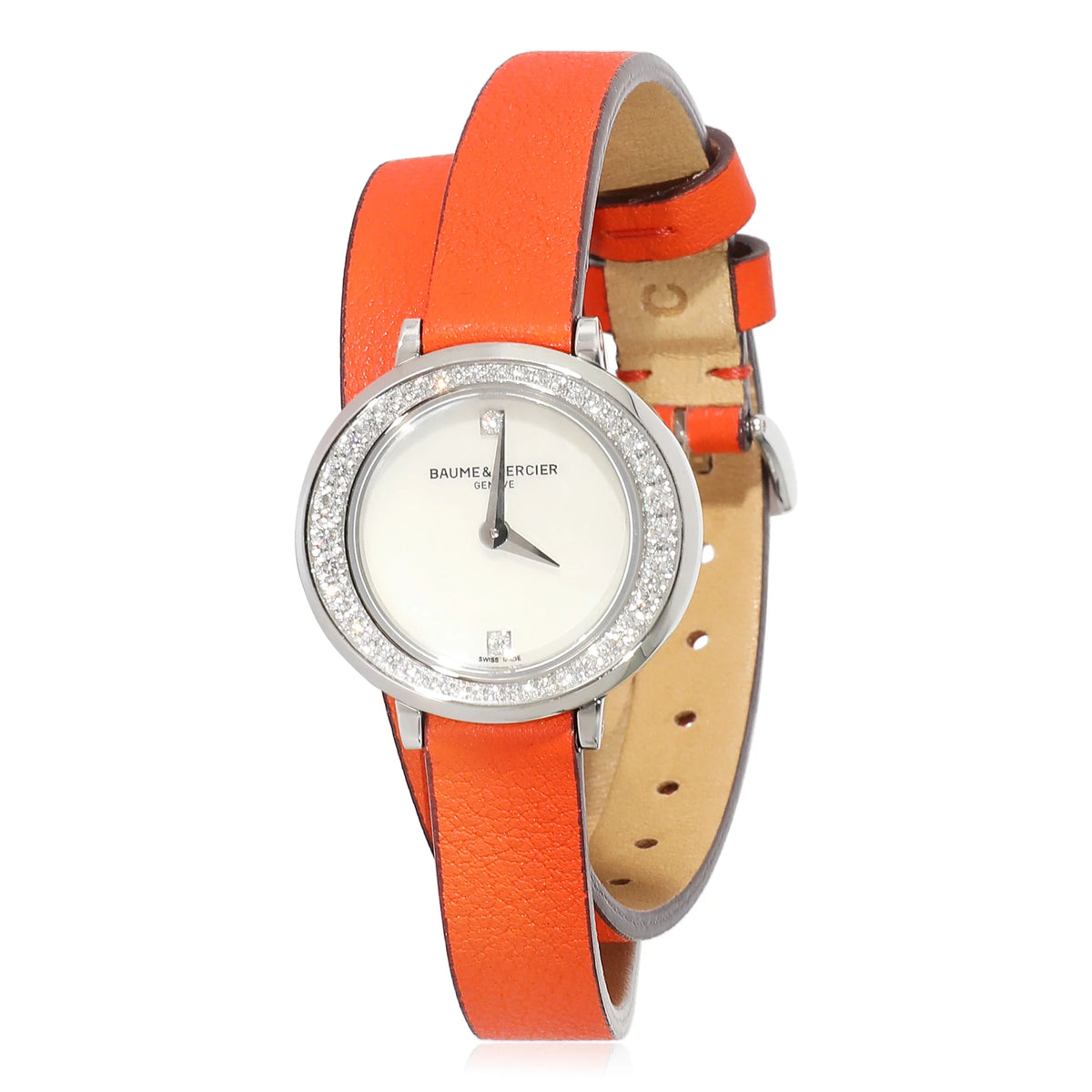 Baume & Mercier Promesse MOA10290 Women's Watch in  Sizetainless Sizeteel Pre-Owned