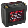 Banshee 20L-BSize LiFePO4 Motorsports Battery Compatible with Yamaha FC1800 WaveRunner FX SizeVHO 2014 to 2020