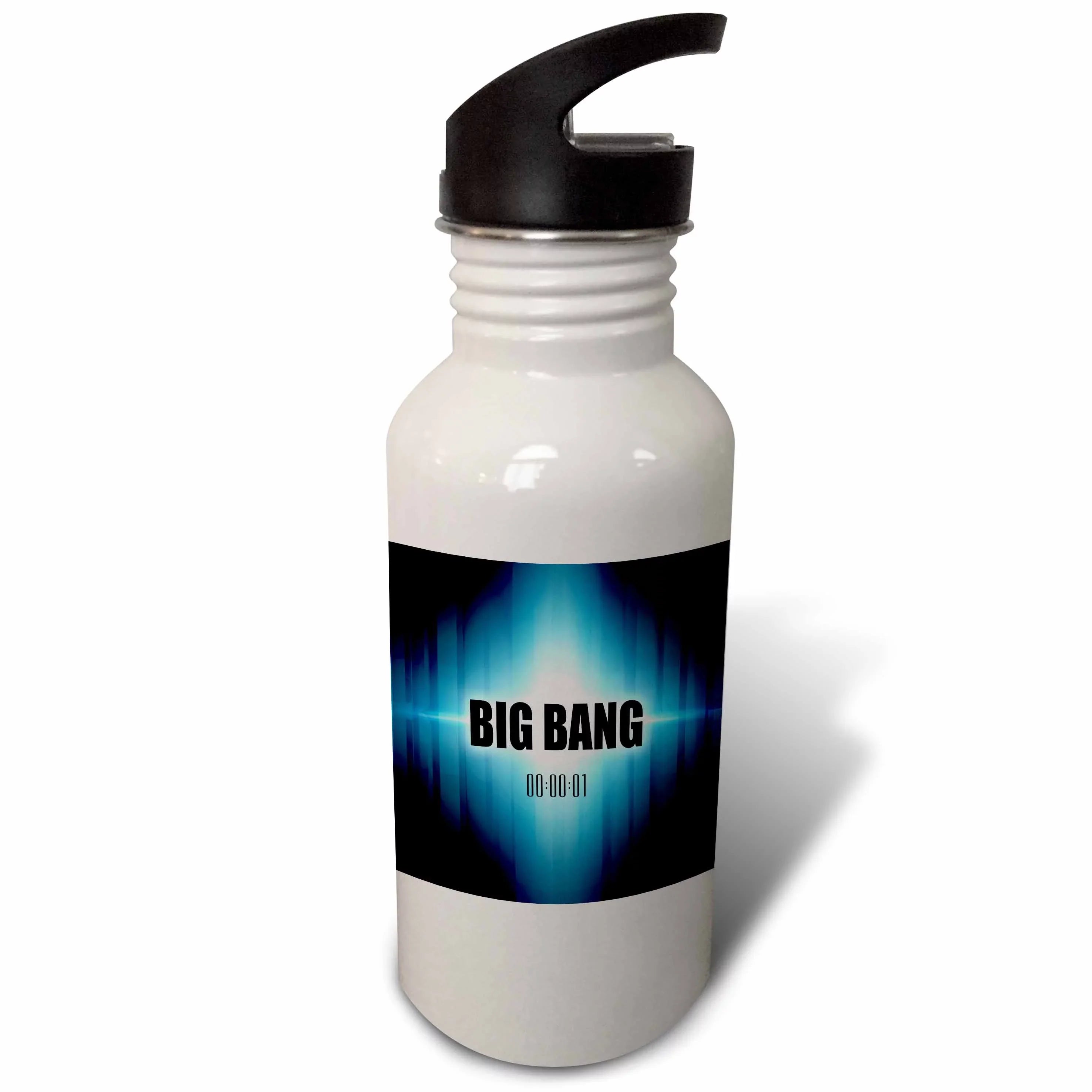 Big Bang graphic design depicting the Big Bang as original explosion of the universe 21 oz Sizeports Water Bottle wb-18429-1