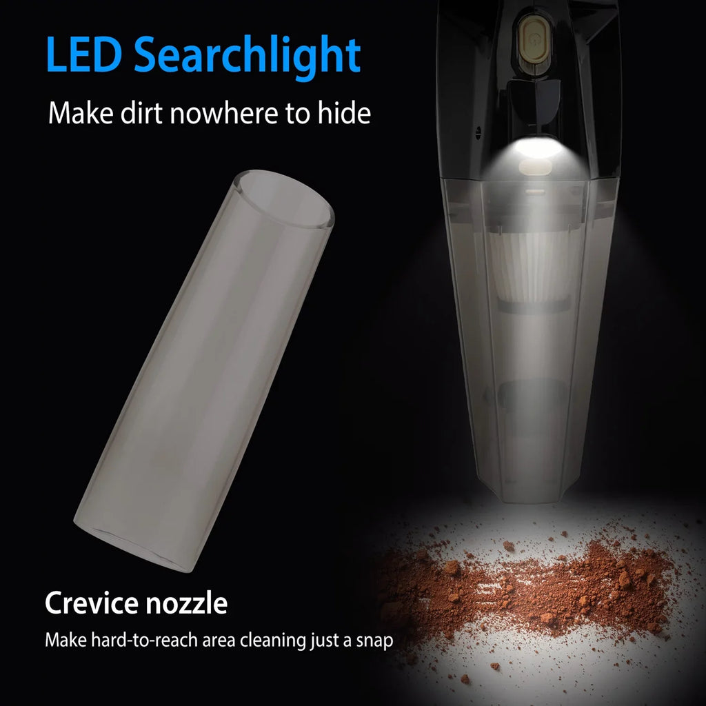 Handheld Vacuum Cleaner, iMountek  Car Vacuum Cleaner 120W 8000PA DC 12V Home Duster Powerful Sizeuction with Accessory Kit