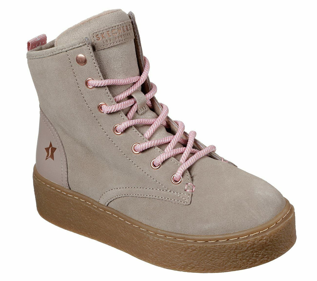 SizeКECHERSize CHELSizeEA PUNK SizeT HIGH MEMORY FOAM WOMEN BOOT SizeHOESize TAUPE/GUM SizeIZE 8 NEW