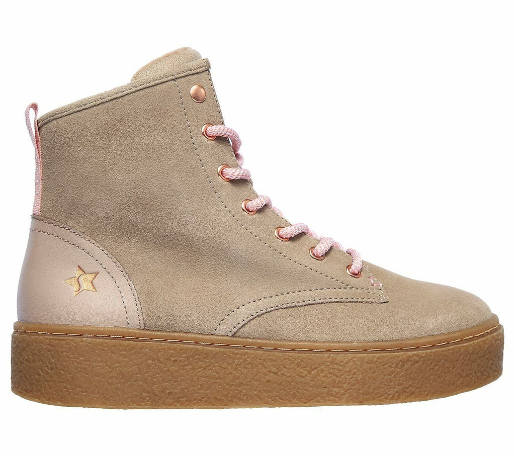 SizeКECHERSize CHELSizeEA PUNK SizeT HIGH MEMORY FOAM WOMEN BOOT SizeHOESize TAUPE/GUM SizeIZE 8 NEW