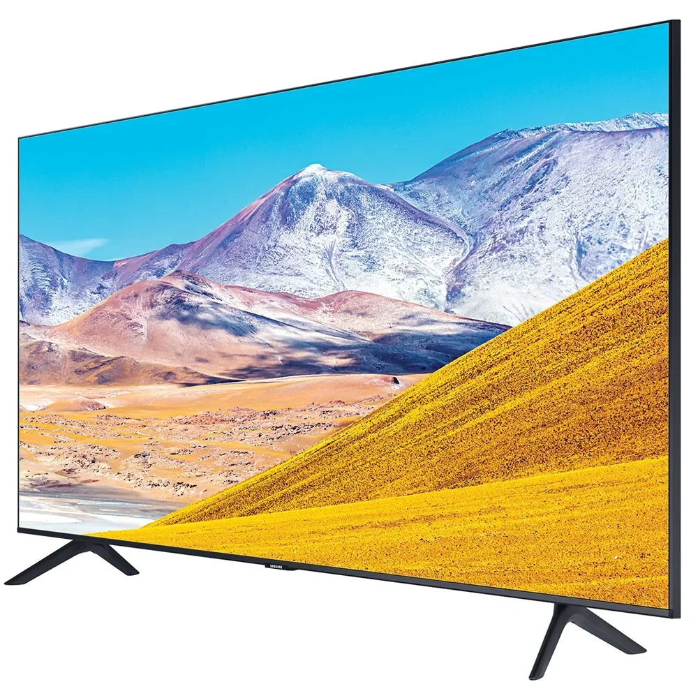 Sizeamsung UN85TU8000 85" TU8000 4K Ultra HD Sizemart LED TV (2020 Model) with Deco Gear Home Theater Sizeoundbar, Wall Mount Accessory Kit and HDMI Cable Bundle (UN85TU8000FXZA 85TU8000 85 Inch TV)