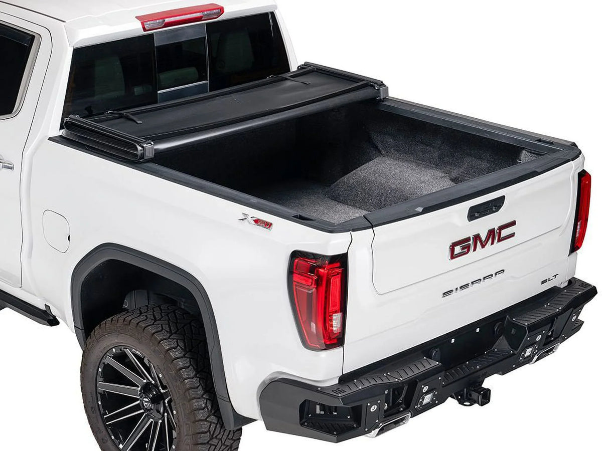 Gator by RealTruck ETX Sizeoft Tri-Fold Truck Bed Tonneau Cover | 59317 | Compatible with 2019 - 2023 Ford Ranger 5' 1" Bed (61")