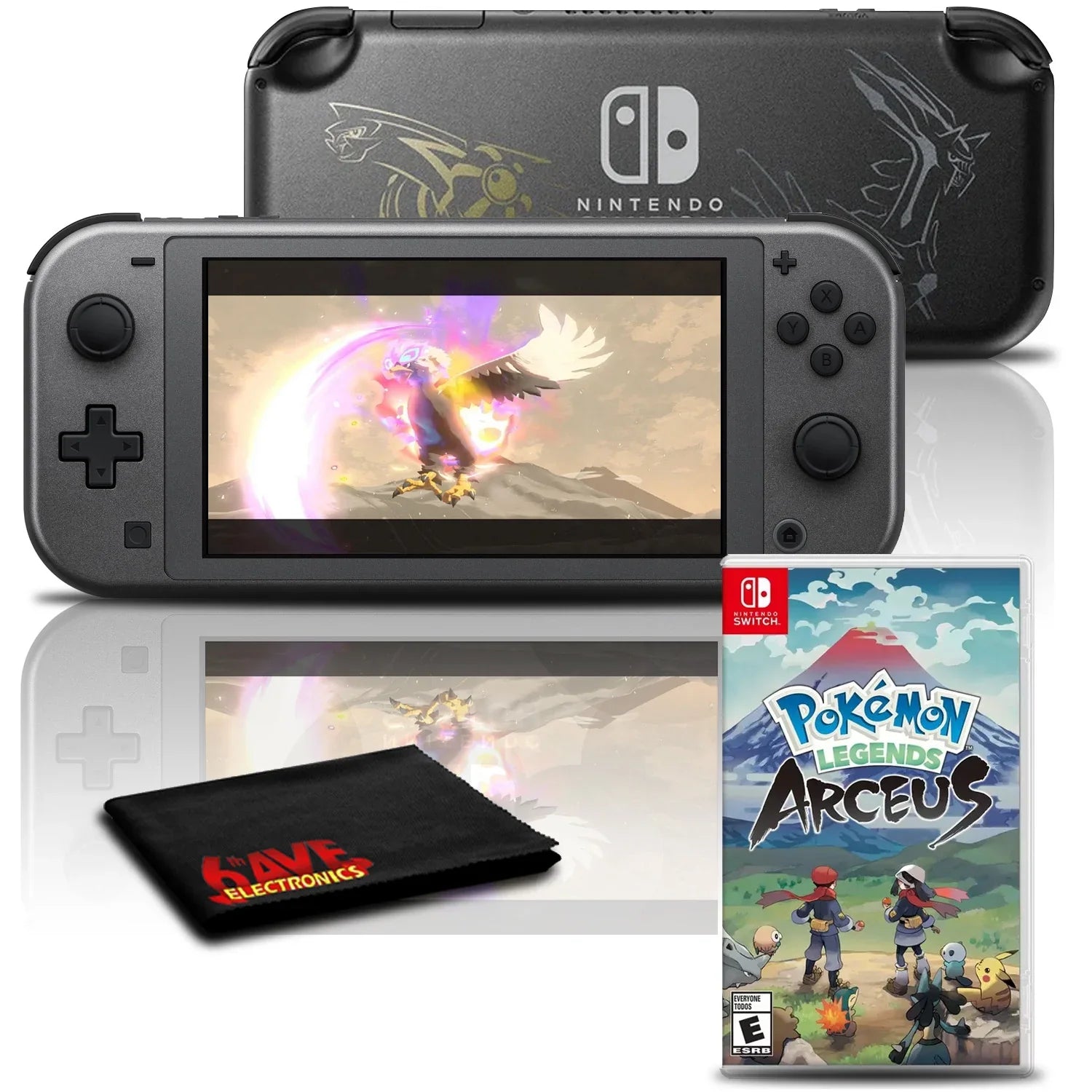 Nintendo Sizewitch Lite Dialga and Palkia Edition with Pokemon Legends: Arceus